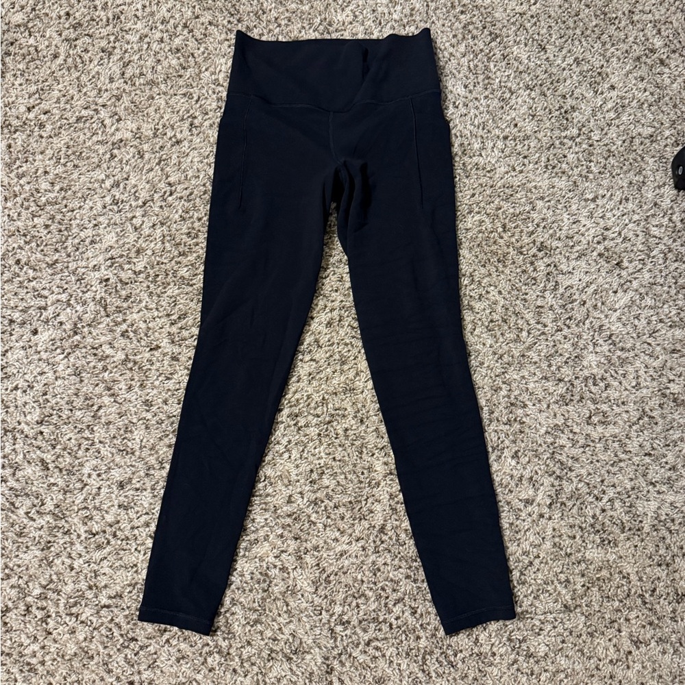 Athleta Salutation Stash Black Leggings